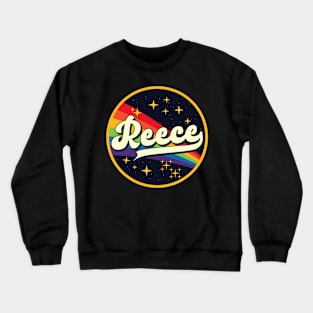 Reece // Rainbow In Space Vintage Style Crewneck Sweatshirt